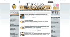 Desktop Screenshot of comune.tresigallo.fe.it