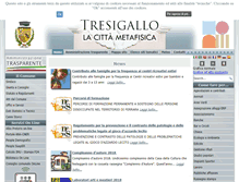 Tablet Screenshot of comune.tresigallo.fe.it